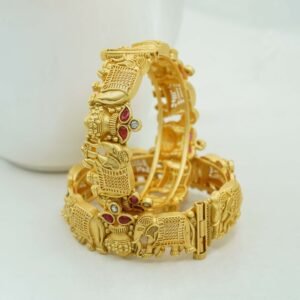 New Beautiful Handcrafted latest design bangle set (1165)