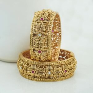 New Beautiful Handcrafted latest design bangle set (1218)