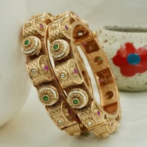 Dam Dam Mat Finish Copper Bangles (1963)