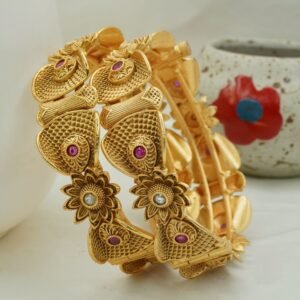 Ruby AD Designer Copper Bangles (1965)