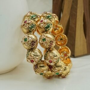 Panch Rangoli Designer Copper Bangles (2000)