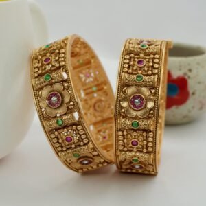 Mat Finish Designer Copper Bangles (2007)