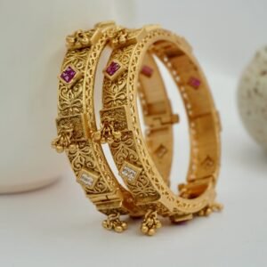 Ruby AD Choki Gungari Copper Bangles (2017)