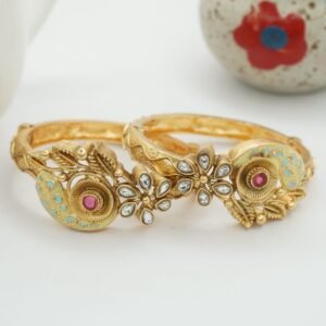 Mint Meena Ruby Designed Braclet (2031)