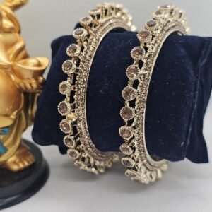 LCT Stone AD Gokhru Style Chuda bangles (1-756)